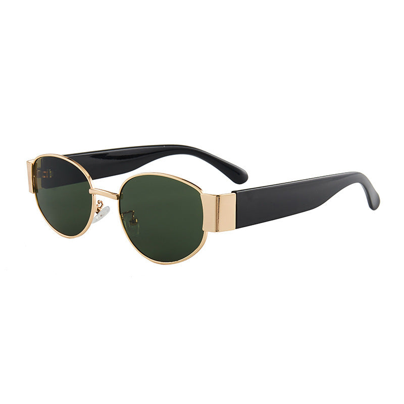 Trendy Small Frame Round Sunglasses - Echo Essence