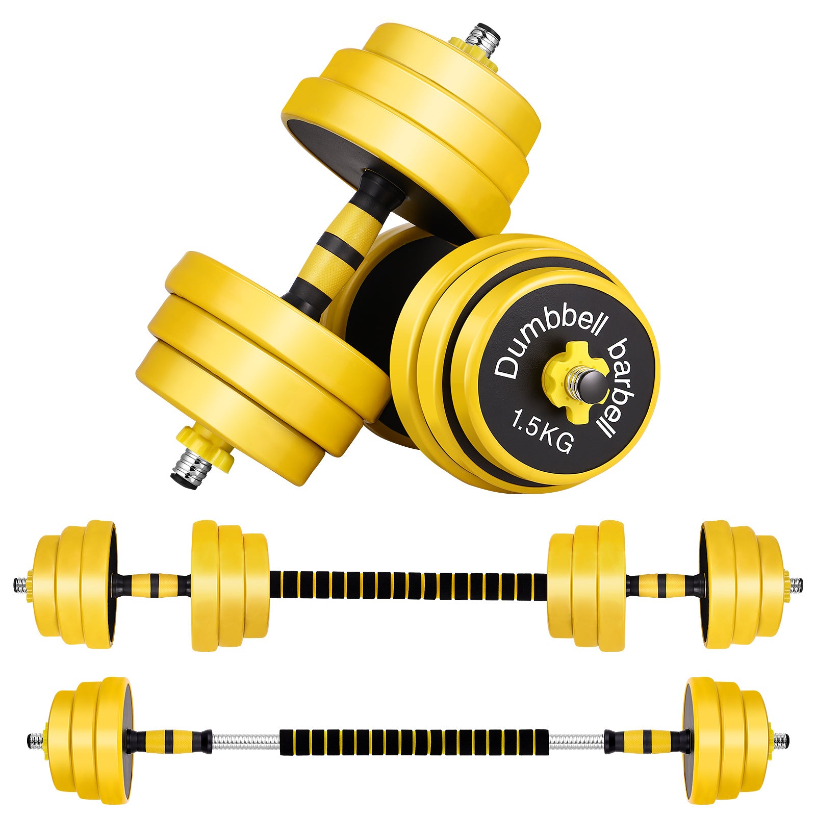 Iron-Clad Dumbbell Home Men's Fitness Equipment - Echo Essence