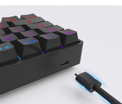 Wireless Bluetooth Mechanical Keyboard Charging Dual-mode Keyboard - Echo Essence