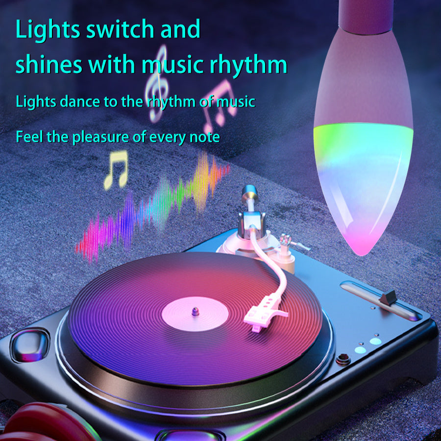 Smart Wi-Fi Led Lamp Voice Control Light Bulbs Alexa Google Home For Home Decorative - Echo Essence