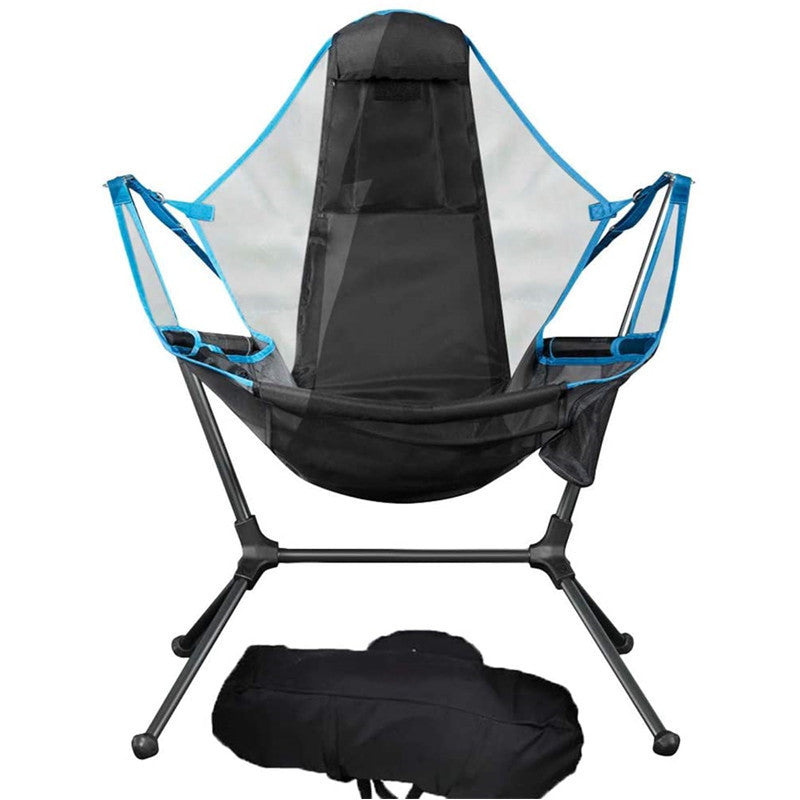 Outdoor Camping Rocking Chair Portable Folding Chairs - Echo Essence