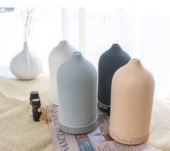 5 Colors Humidifier Ceramic Aroma Diffuser - Echo Essence