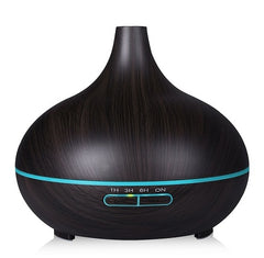 Ultrasonic Aroma Diffuser Humidifier Wood Grain - Echo Essence