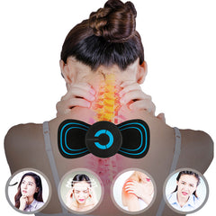 Portable Mini Electric Neck Back Body Massager - Echo Essence