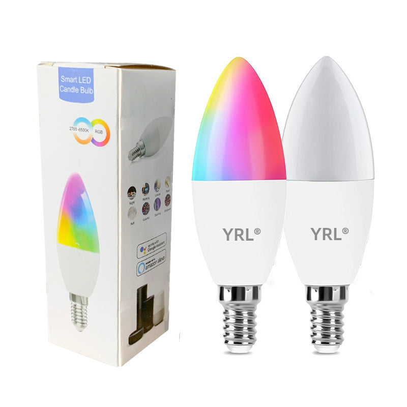 Smart Wi-Fi Led Lamp Voice Control Light Bulbs Alexa Google Home For Home Decorative - Echo Essence