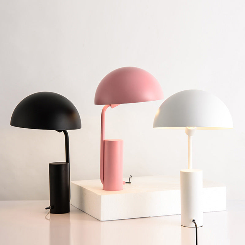 Creative Desk Bedroom Bedside Macaron Iron Lamps - Echo Essence