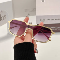 One-piece Street Shooting Trendy Cool Sunglasses - Echo Essence