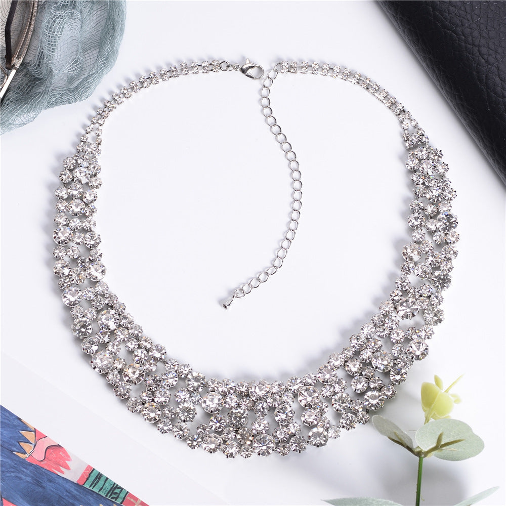 Luxury Rhinestone Necklace - Echo Essence