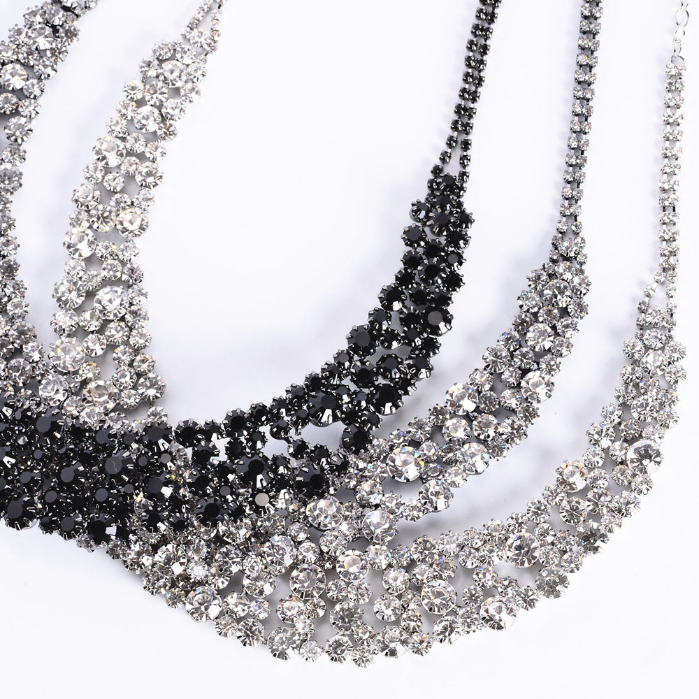 Luxury Rhinestone Necklace - Echo Essence