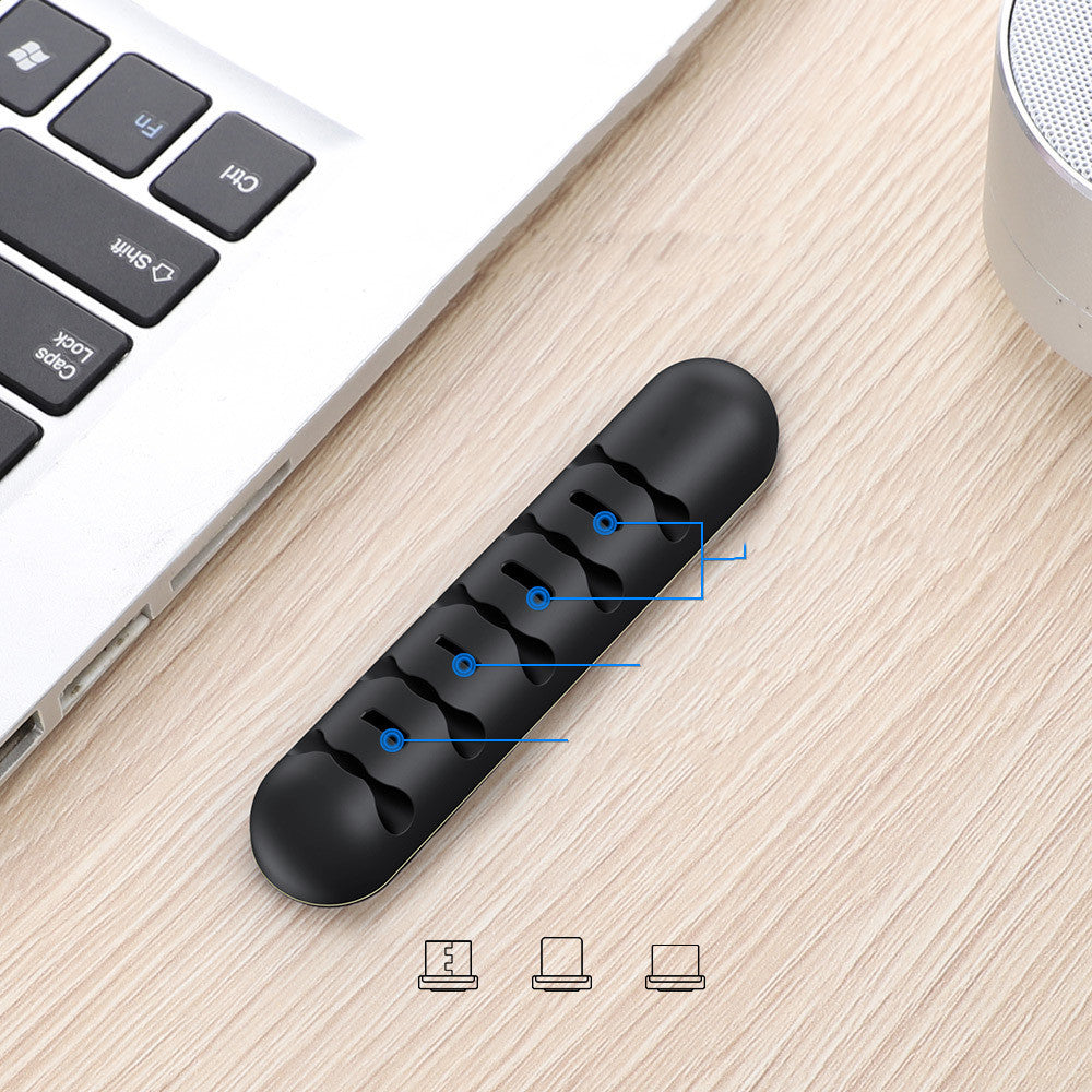 Desktop Charging Data Cable Organizer Silicone - Echo Essence