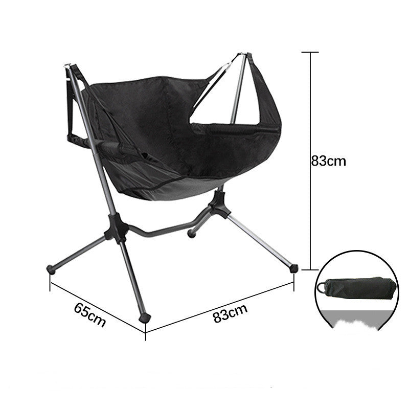 Outdoor Rocking Chair Balcony  Leisure Chair Camping - Echo Essence